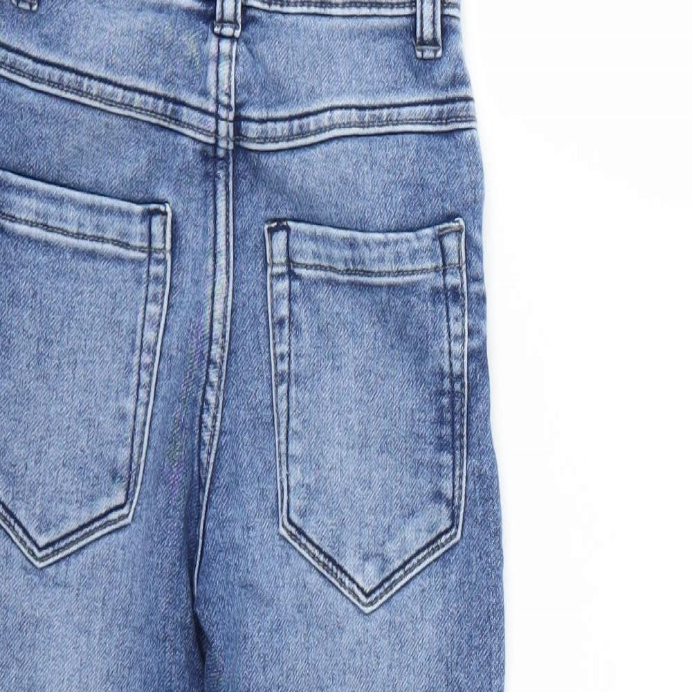George Girls Blue   Straight Jeans Size 4-5 Years