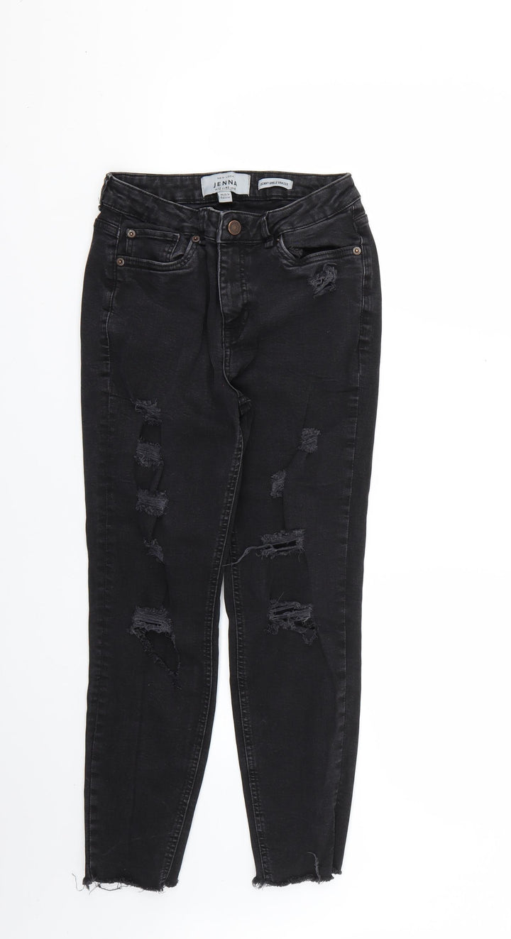 New Look Womens Black   Skinny Jeans Size 12 L24 in