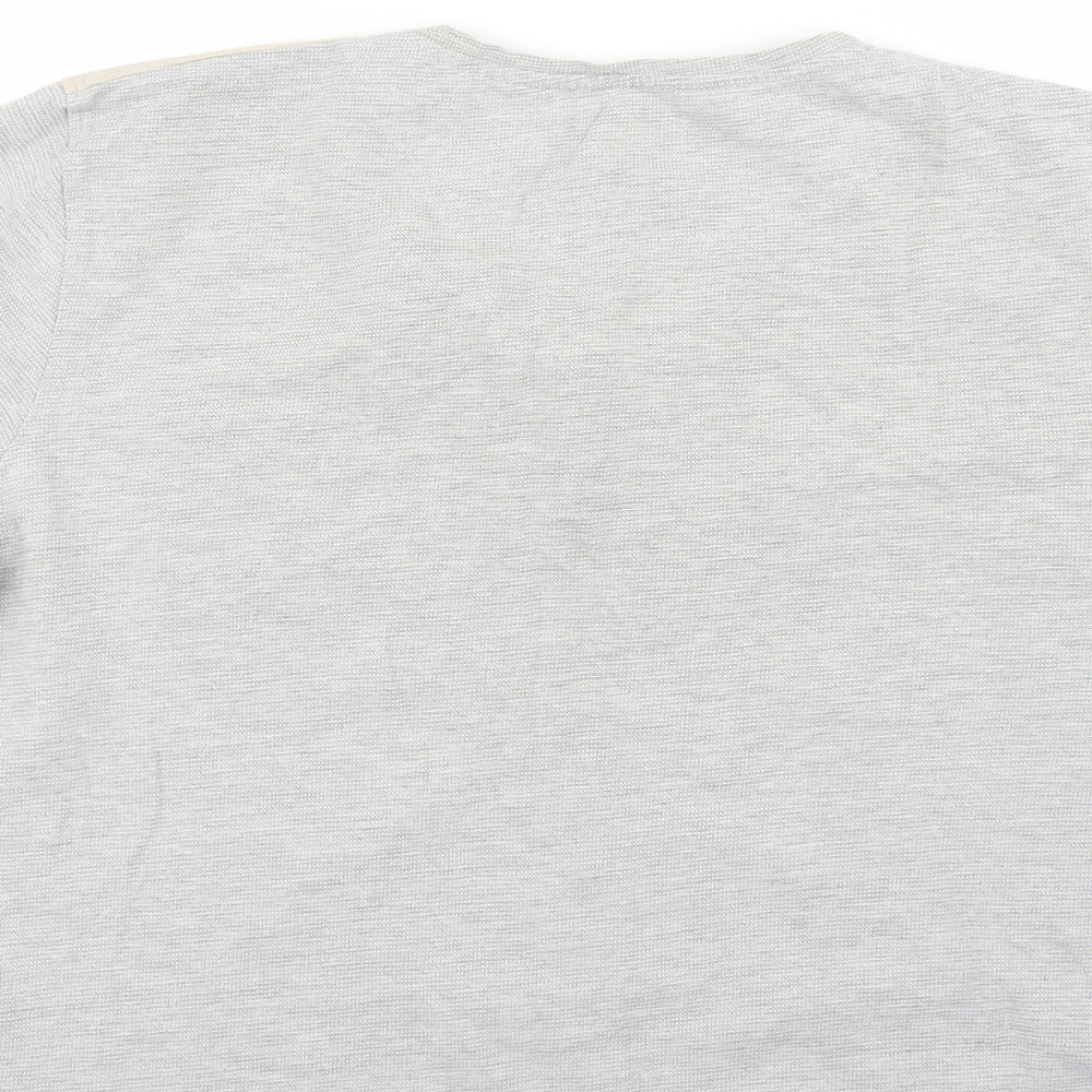 Easy Mens Grey    T-Shirt Size 2XL