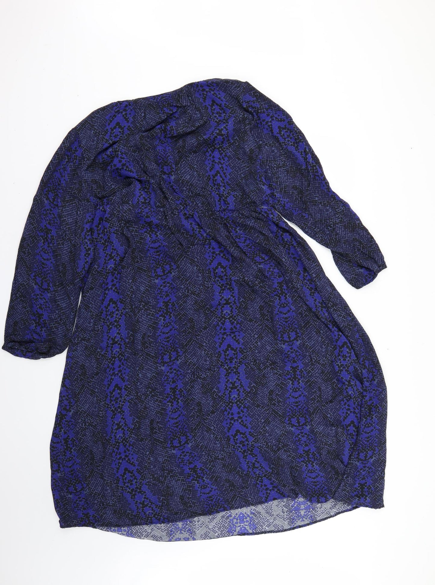 John Lewis Womens Multicoloured Geometric  Fit & Flare  Size 18
