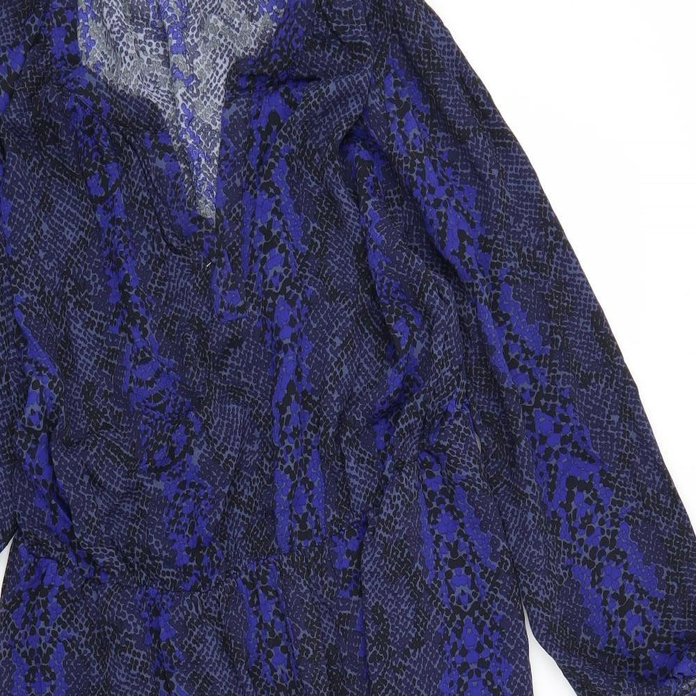 John Lewis Womens Multicoloured Geometric  Fit & Flare  Size 18