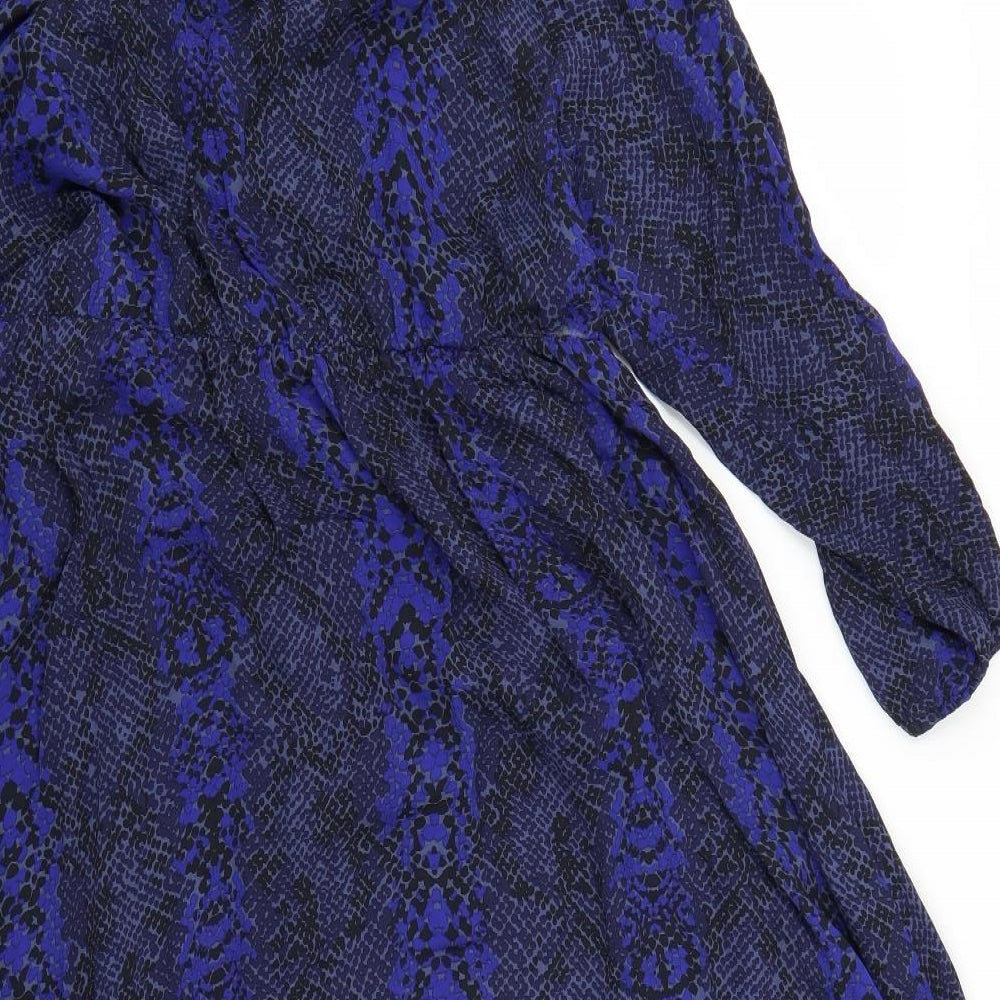 John Lewis Womens Multicoloured Geometric  Fit & Flare  Size 18