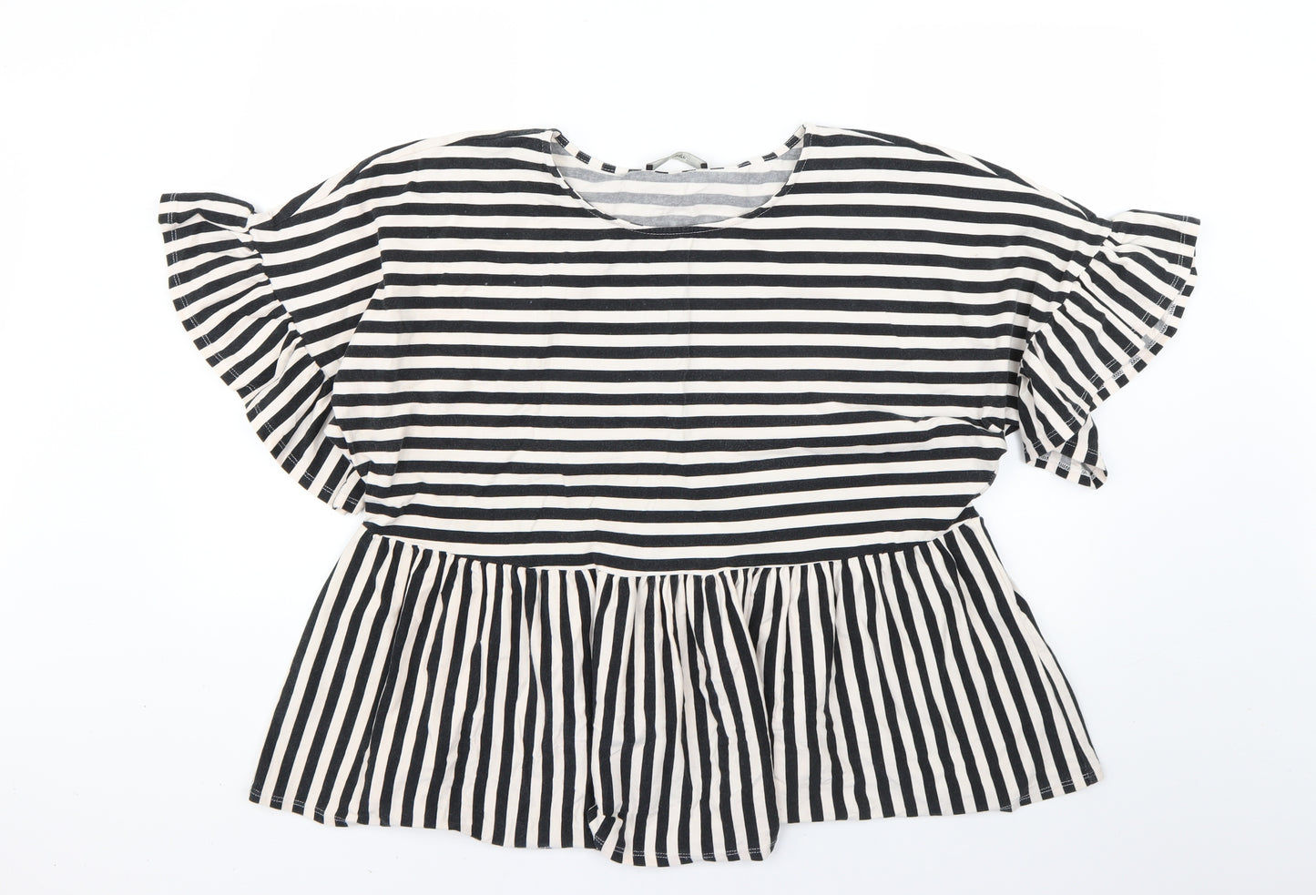 George Womens Multicoloured Striped  Basic Blouse Size 18