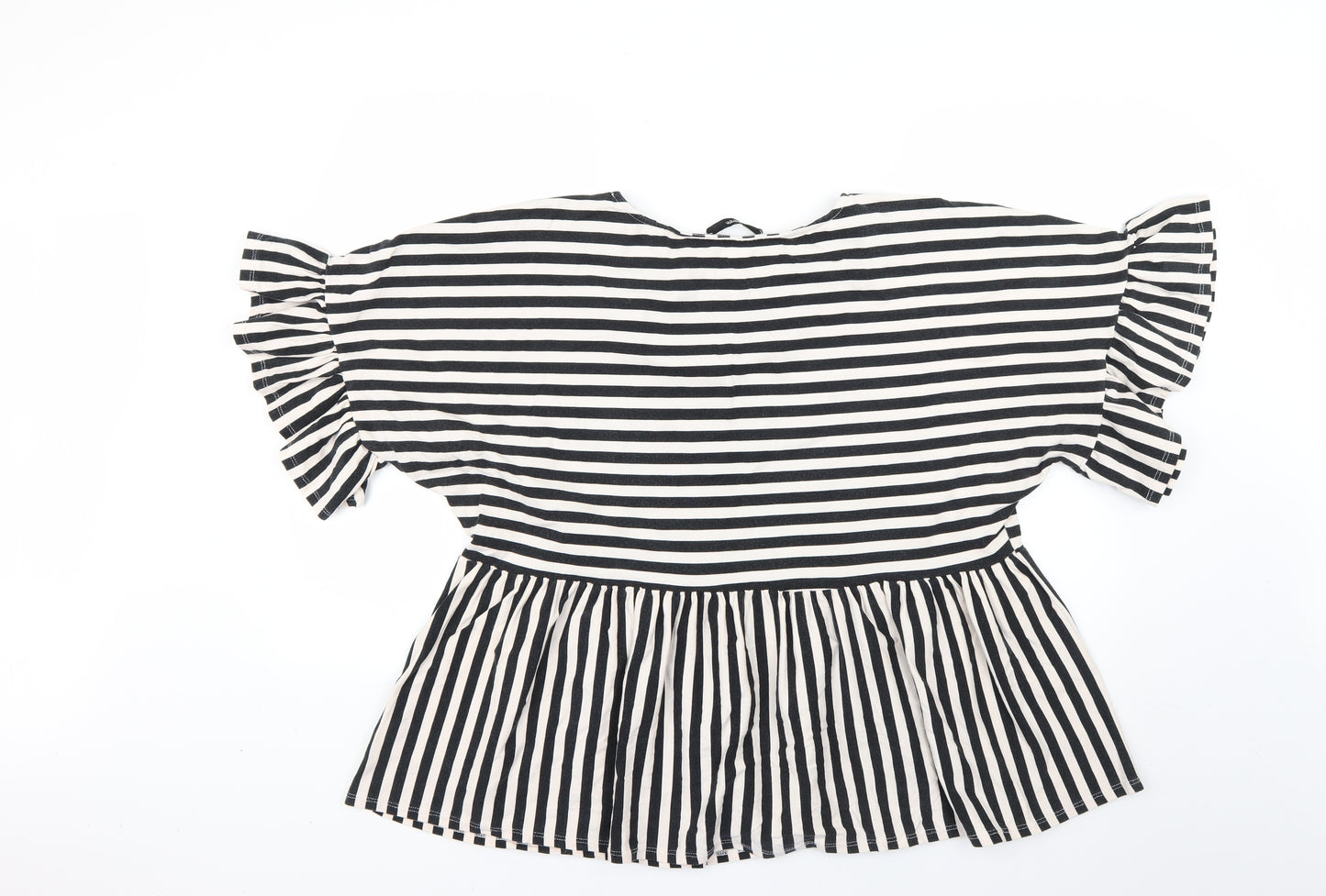 George Womens Multicoloured Striped  Basic Blouse Size 18