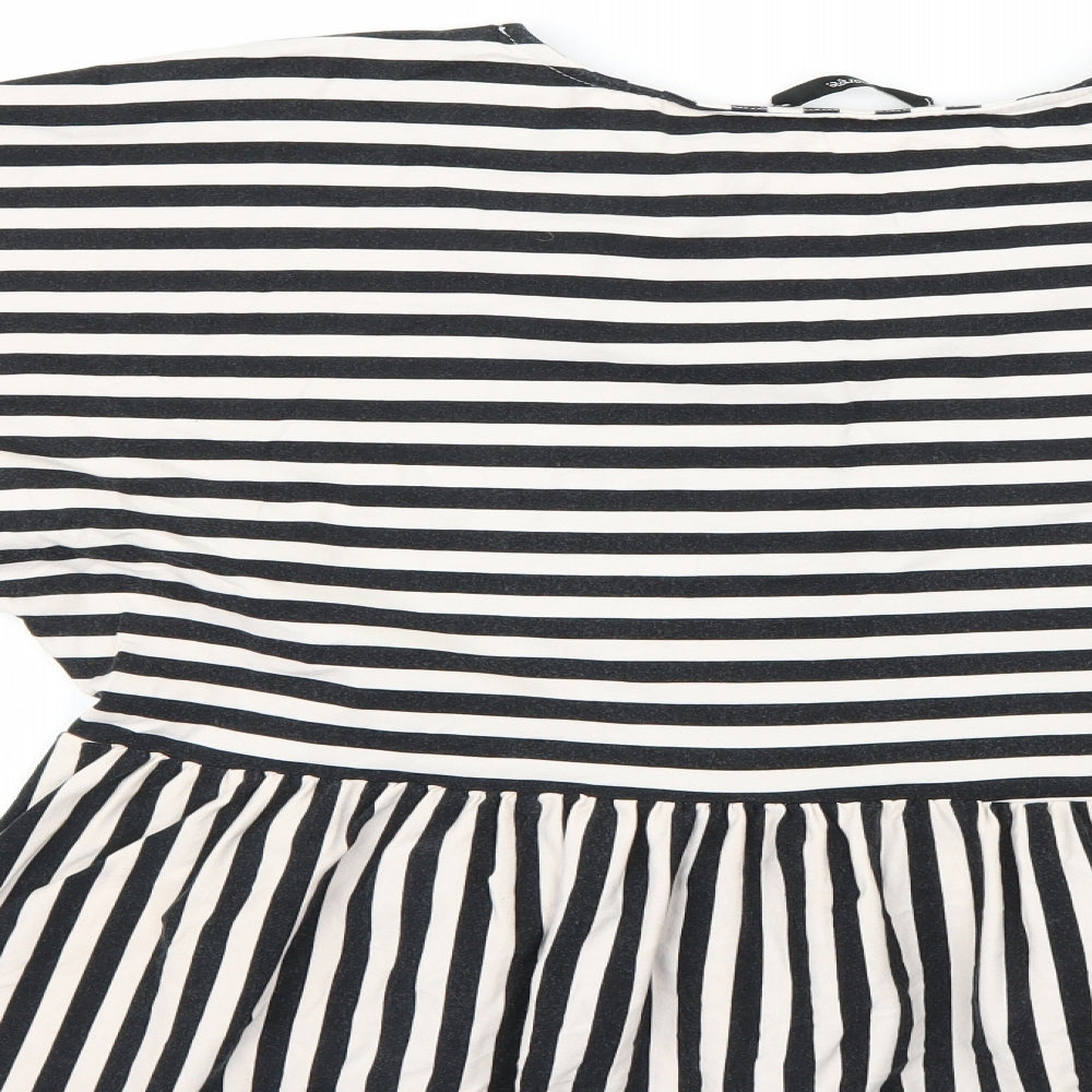 George Womens Multicoloured Striped  Basic Blouse Size 18