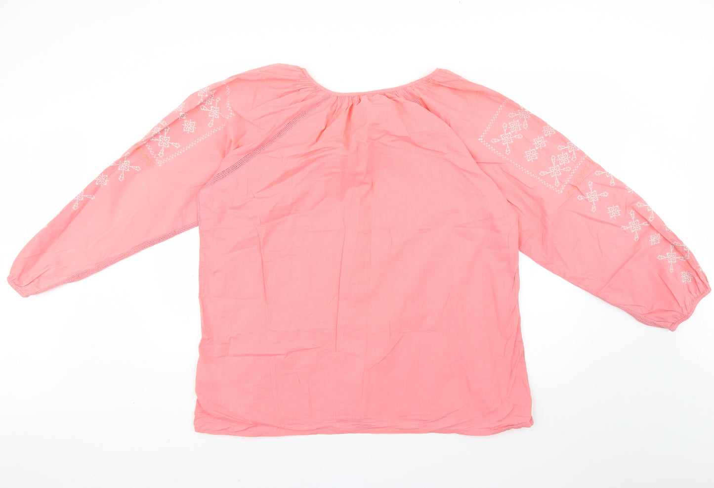 Cotton Traders Womens Pink   Basic T-Shirt Size 20