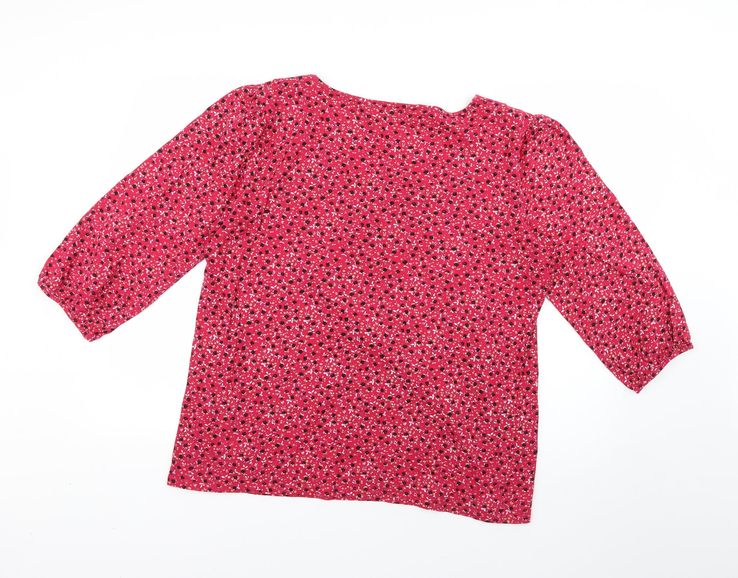 Debenhams Womens Multicoloured Floral  Basic T-Shirt Size 18