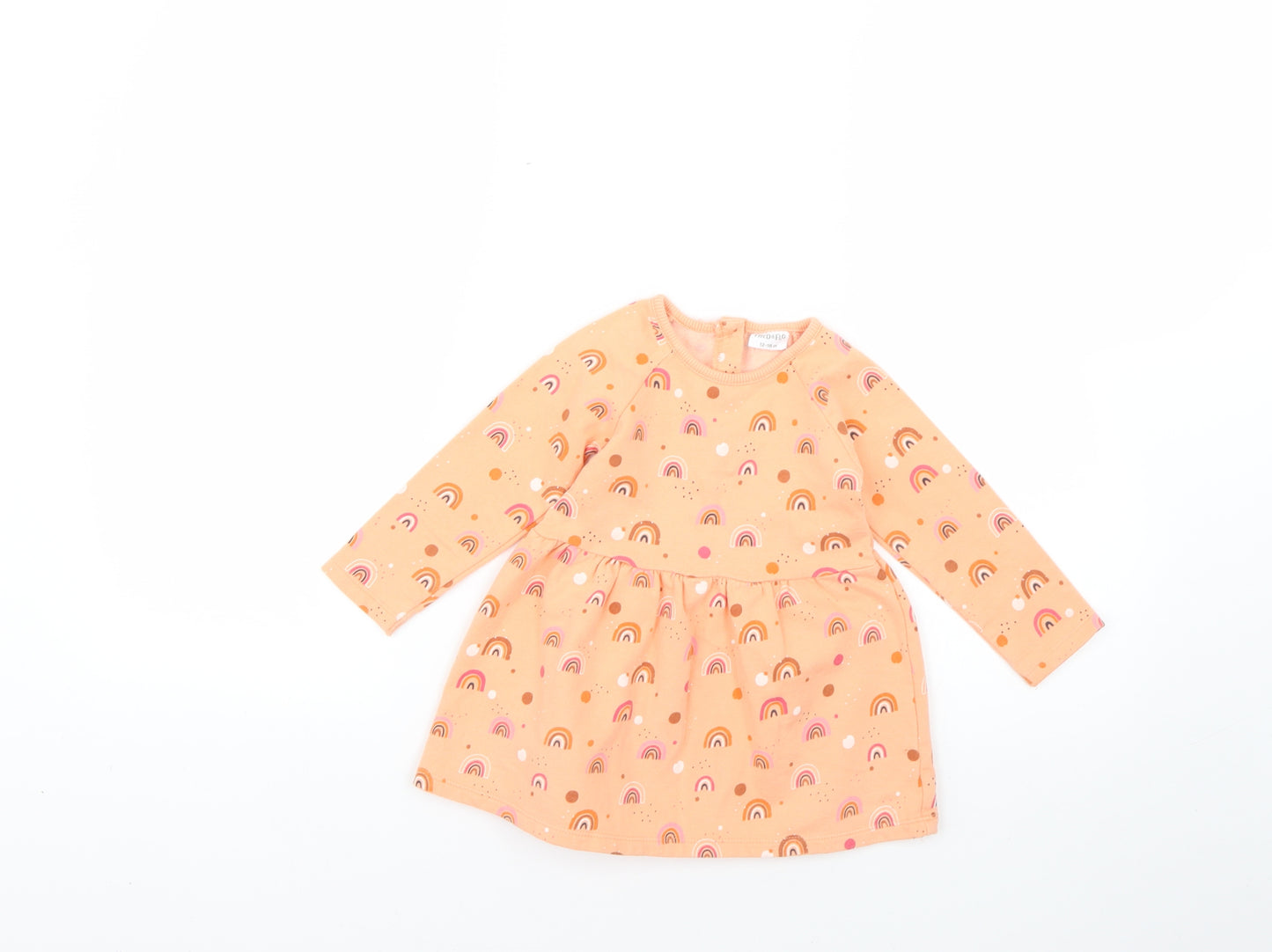 F&F Baby Multicoloured Geometric  Fit & Flare  Size 12-18 Months