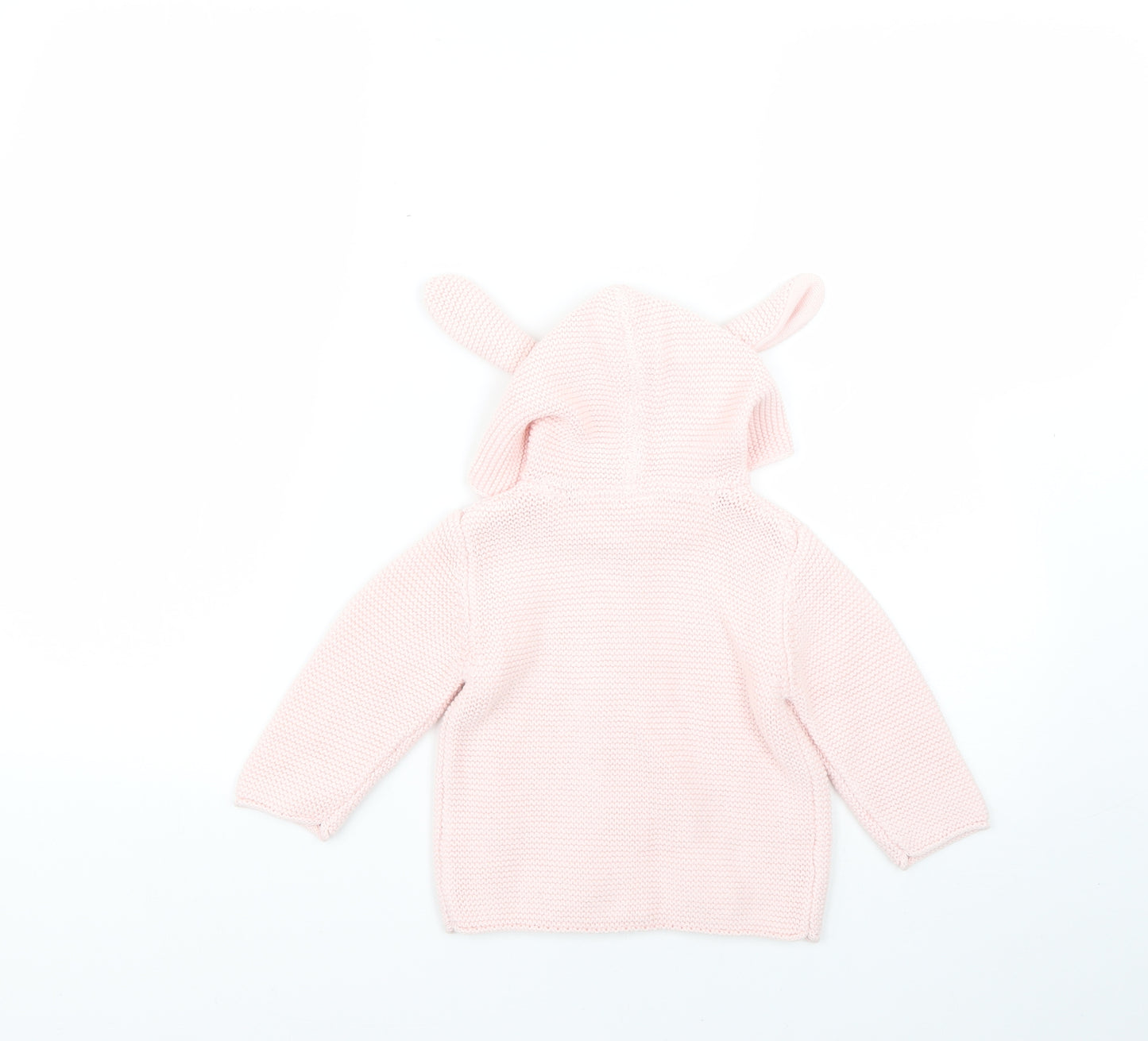 NEXT Baby Pink   Basic Coat Coatigan Size 9-12 Months