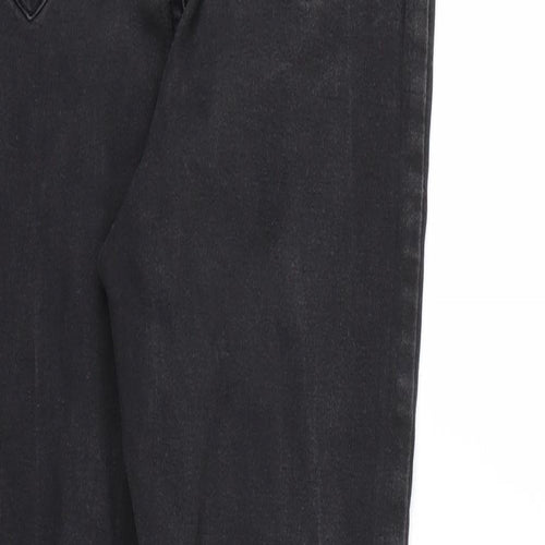 Denim & Co. Womens Black   Skinny Jeans Size 12 L30 in