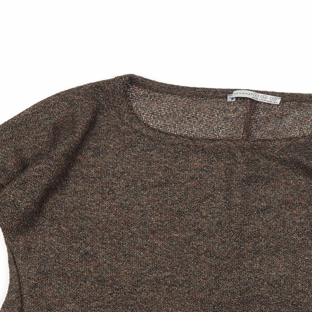 Atmosphere Womens Brown   Pullover Jumper Size 6