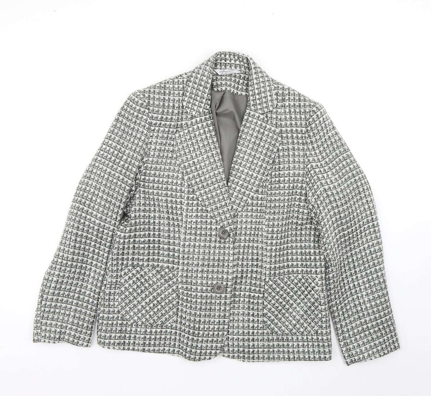 special collection Womens Multicoloured Geometric  Jacket Blazer Size 16