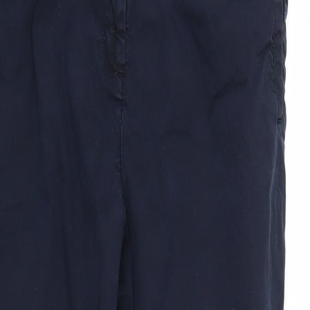 Marks and Spencer Womens Blue   Trousers  Size 18 L28 in