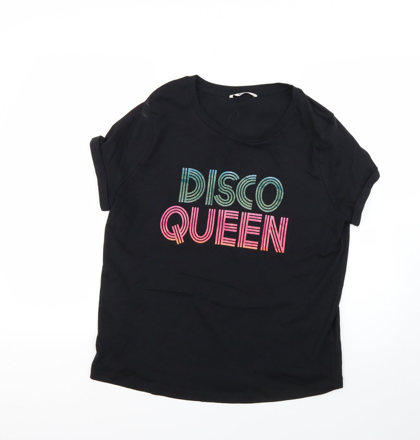TU Womens Black   Basic T-Shirt Size 14