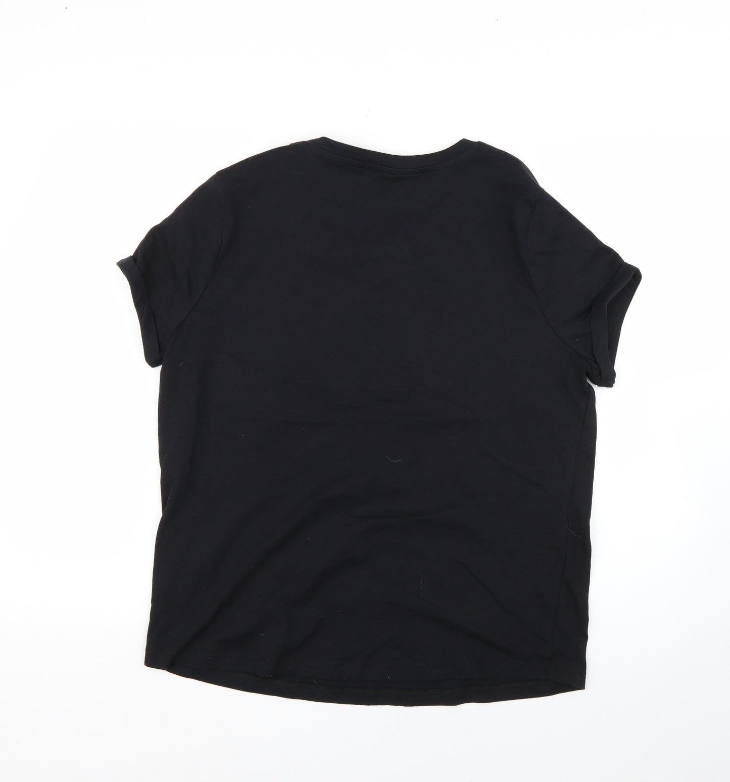 TU Womens Black   Basic T-Shirt Size 14