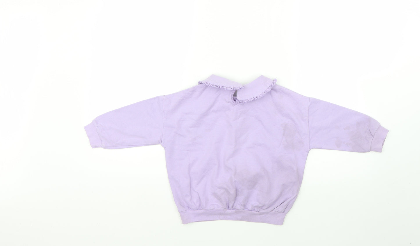 George Girls Purple   Pullover Jumper Size 3-4 Years