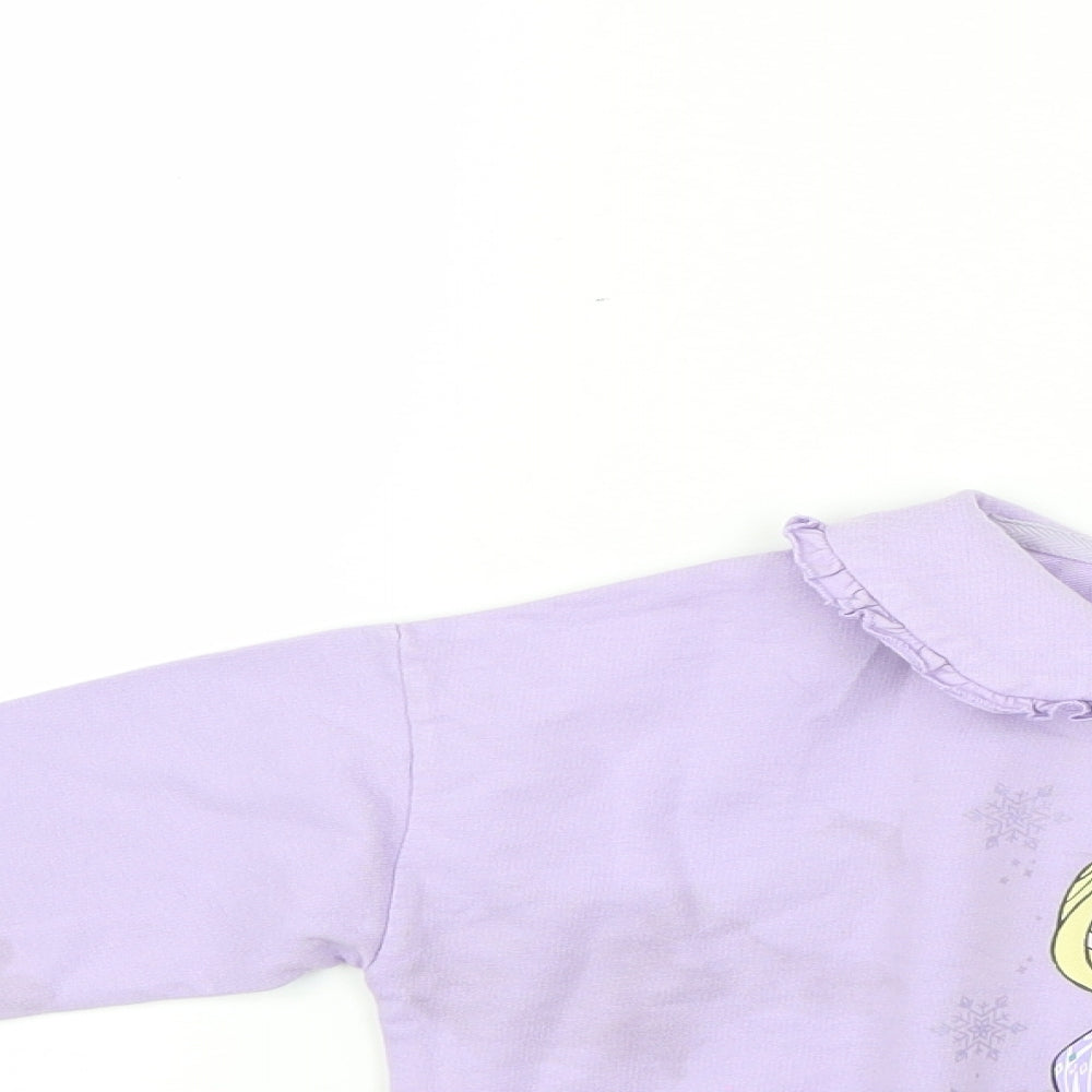 George Girls Purple   Pullover Jumper Size 3-4 Years