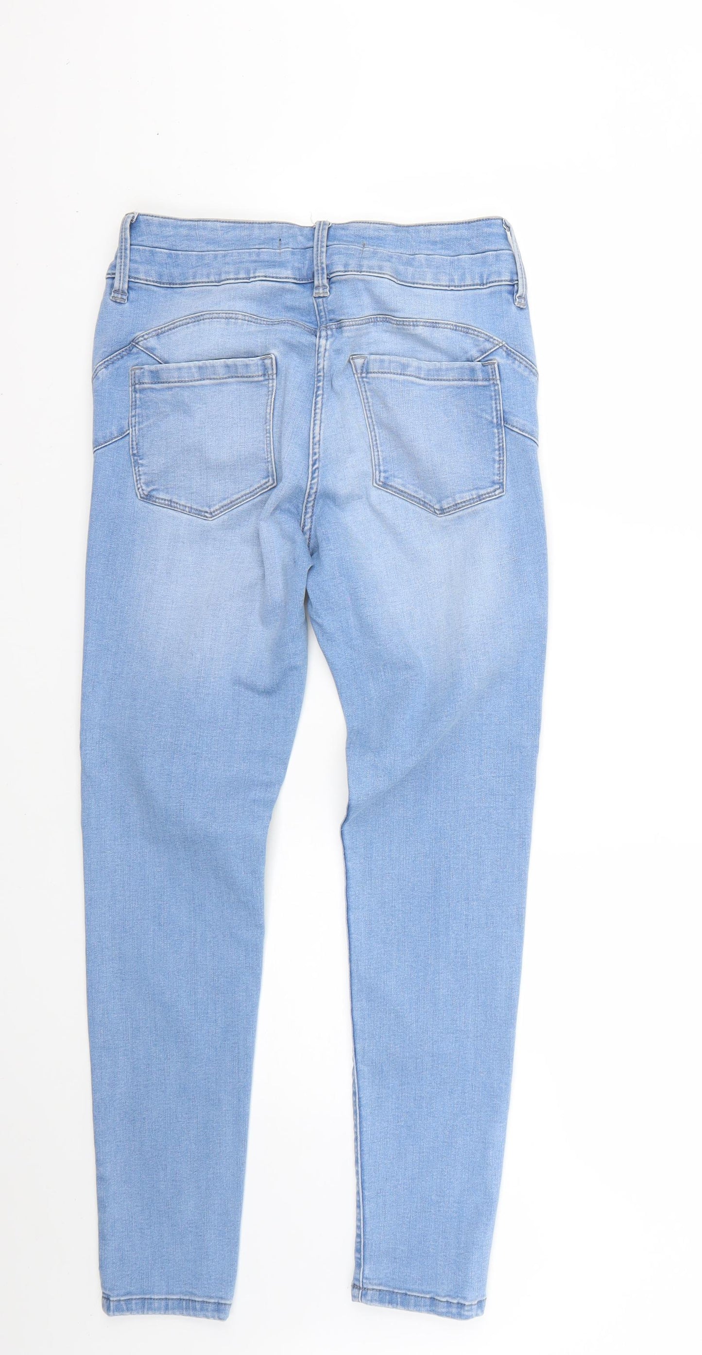 NEXT Womens Blue   Skinny Jeans Size 12 L26 in