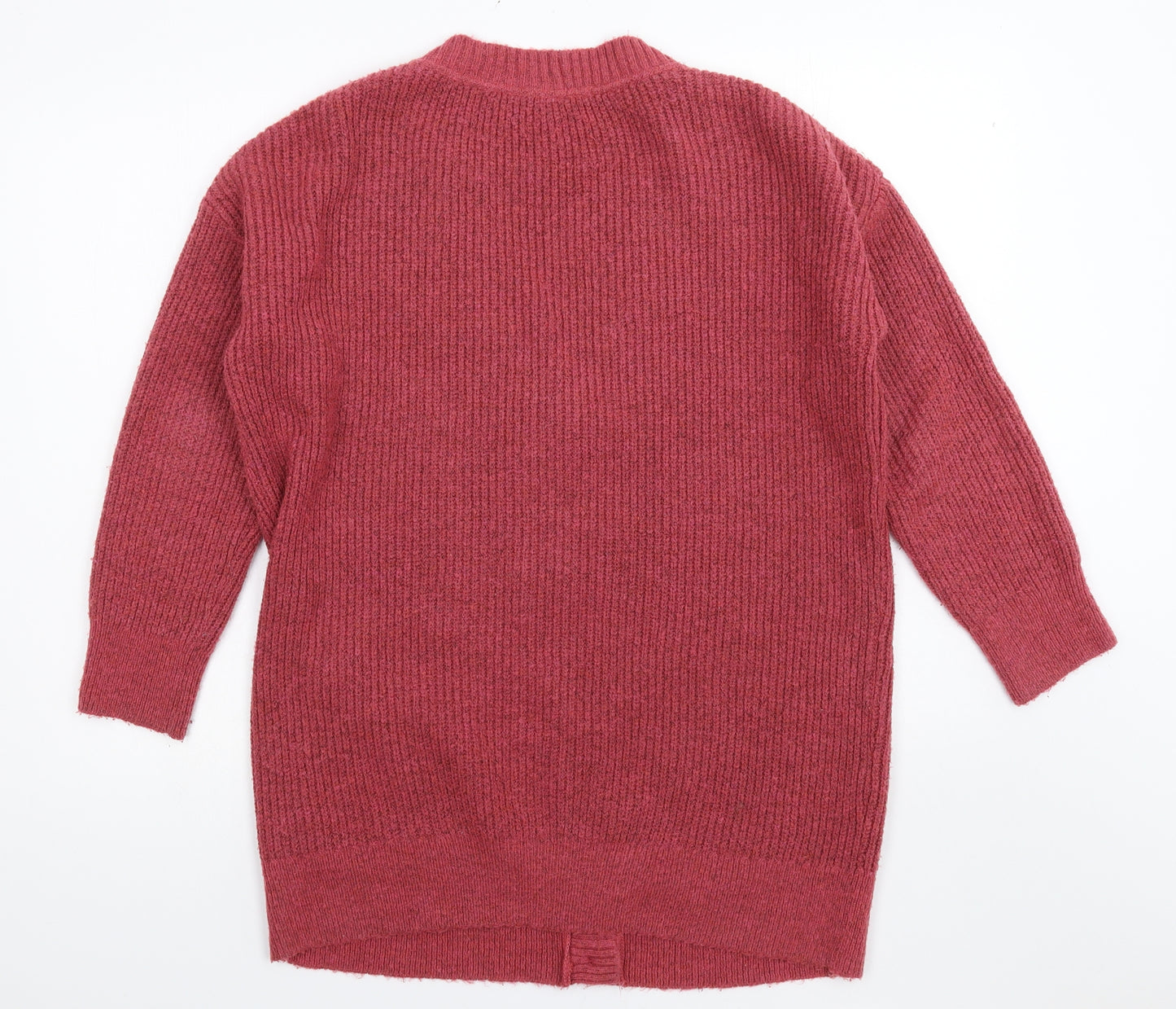 TU Womens Pink  Knit Cardigan Jumper Size 10