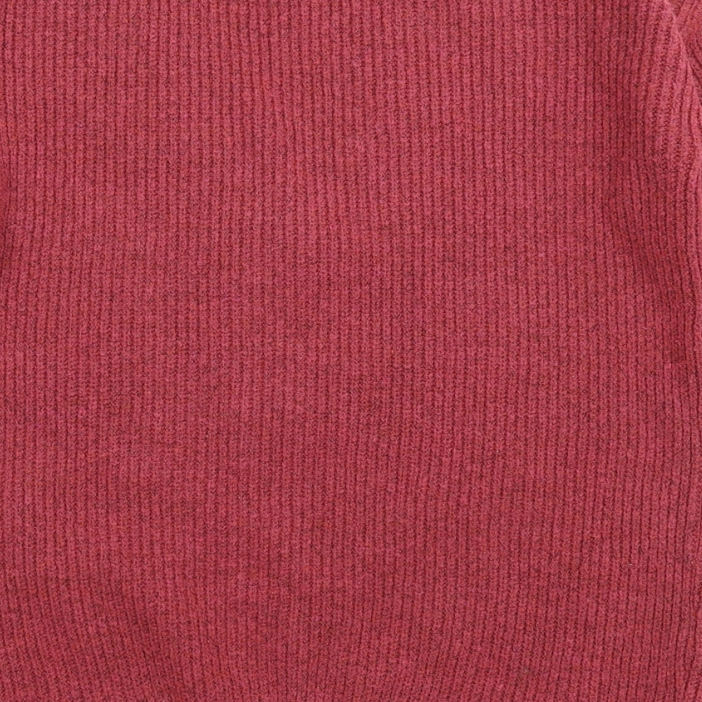 TU Womens Pink  Knit Cardigan Jumper Size 10