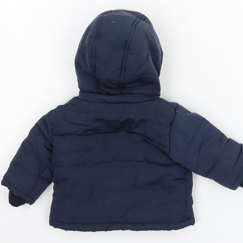 Essentiel Baby Blue   Puffer Jacket Jacket Size Newborn