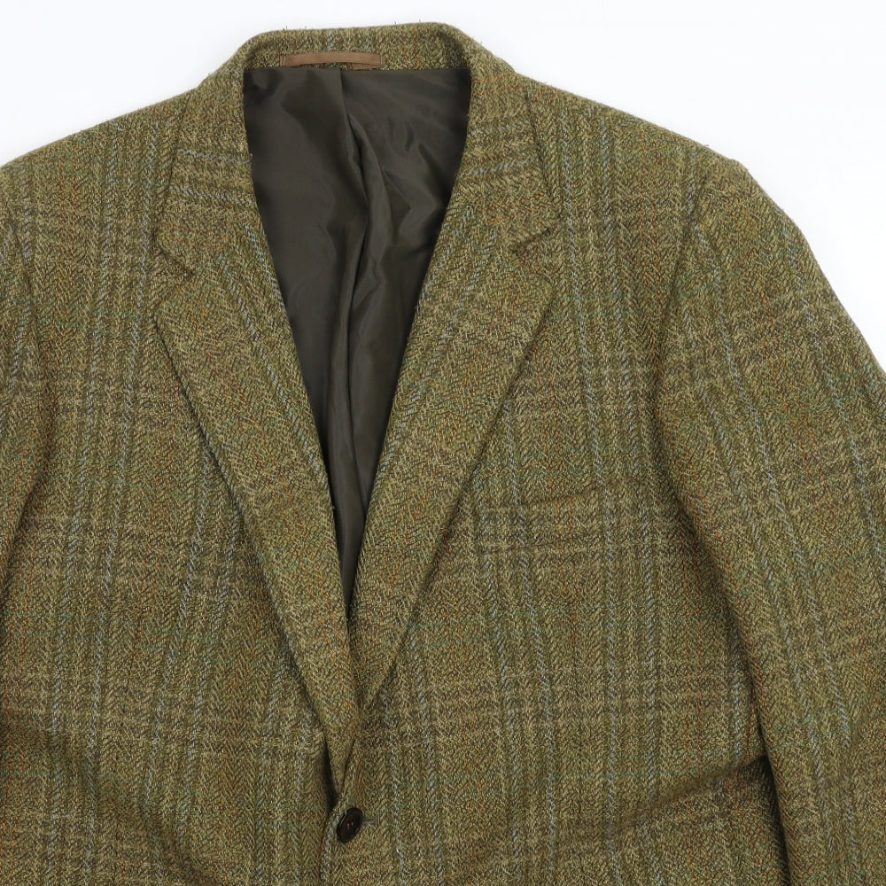 Yorkers Mens Green   Jacket Blazer Size XL