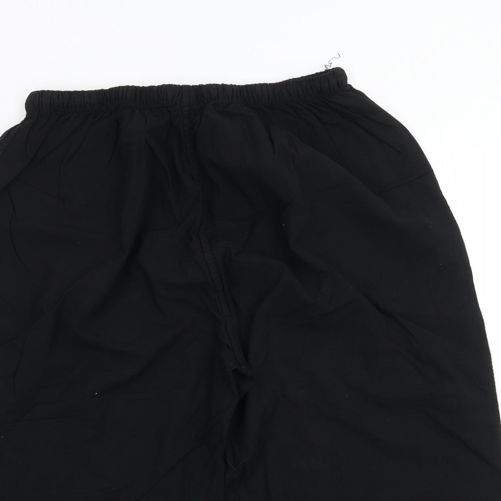 Moda Impression Womens Black   Cropped Trousers Size 30 in