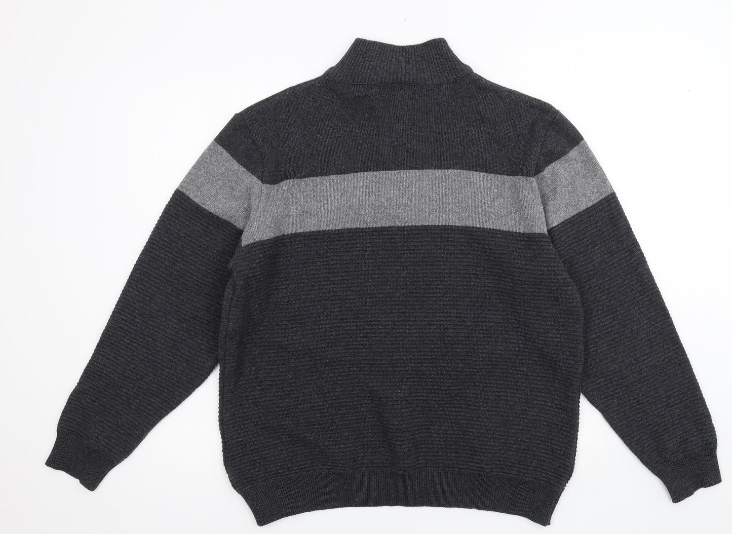 Swansea City AFC Womens Grey  Knit Pullover Jumper Size L
