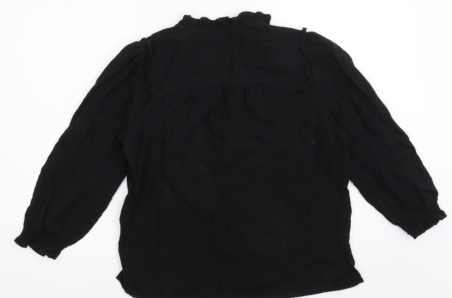 ME+EM Womens Black   Basic Blouse Size 10