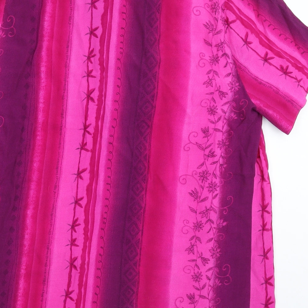 essence Womens Pink   Basic Blouse Size 18