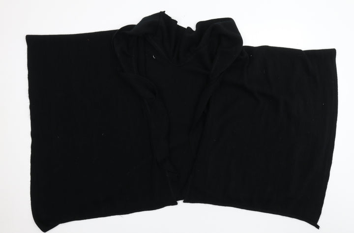 F&F Womens Black Knit Shawl/Wrap