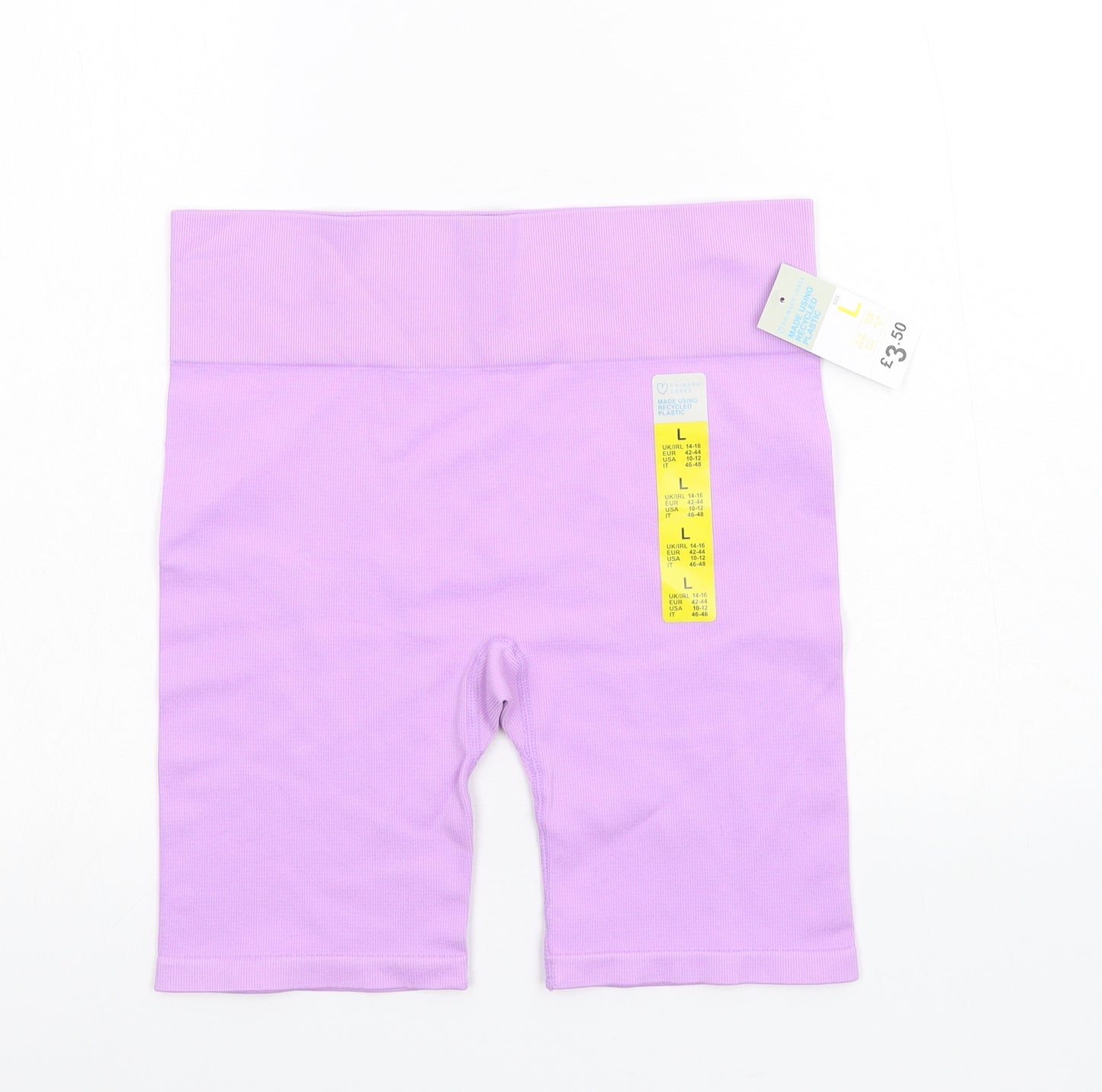 Primark Womens Purple  Jersey Sweat Shorts Size 14