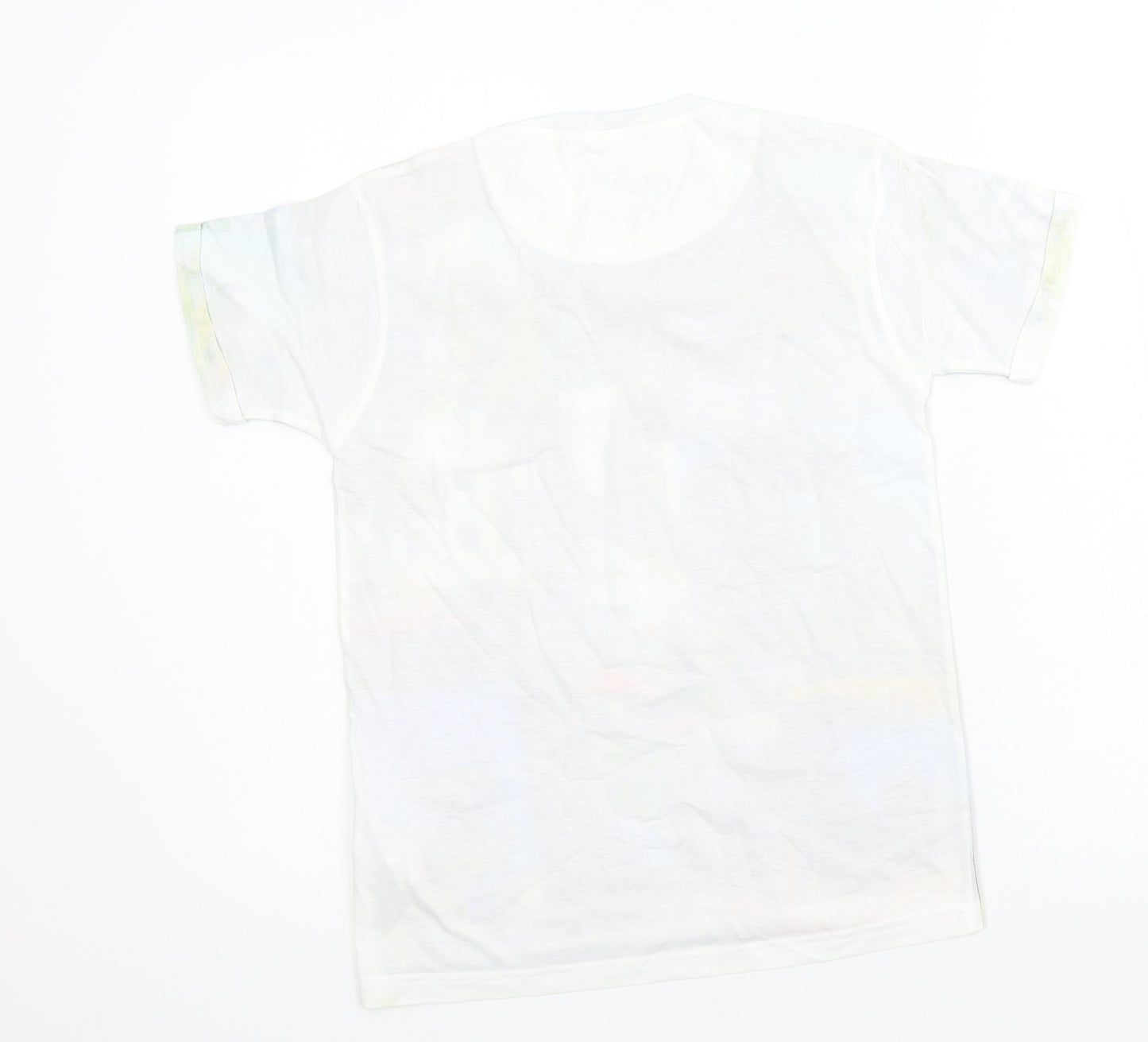 Rebel Boys Multicoloured Geometric Jersey Basic T-Shirt Size 10-11 Years