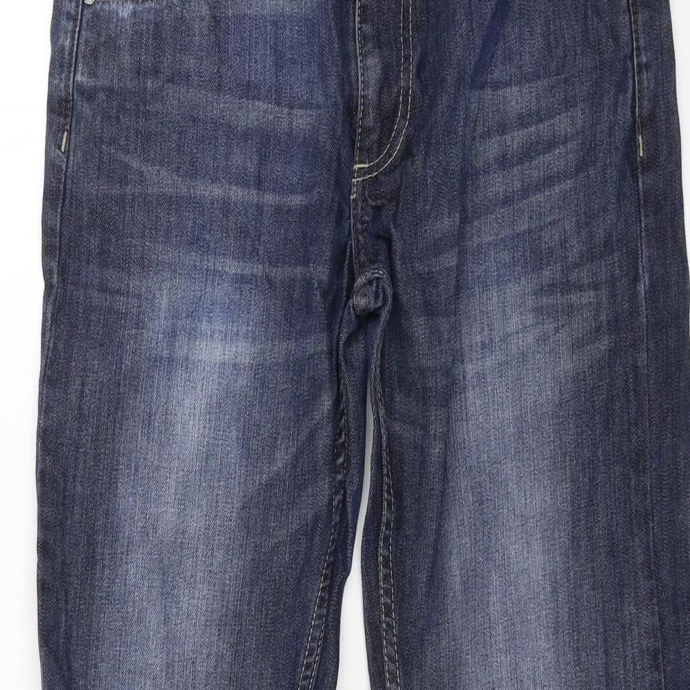 NEXT Womens Blue  Denim Straight Jeans Size 10 L30 in