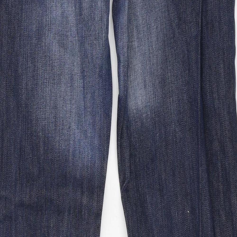 NEXT Womens Blue  Denim Straight Jeans Size 10 L30 in