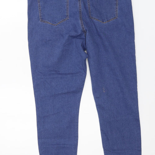 Denim & Co. Womens Blue  Denim Skinny Jeans Size 18 L36 in