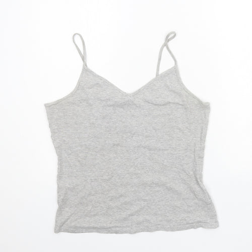 TU Womens Grey  Jersey Basic Tank Size 18