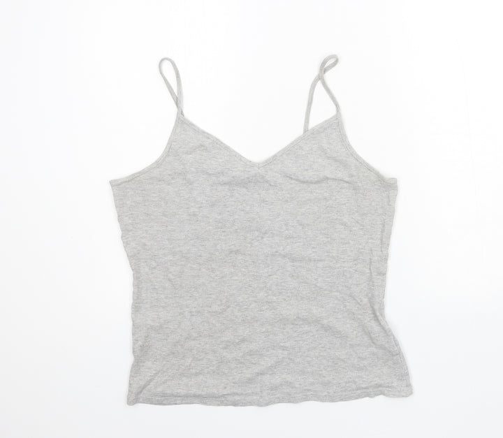 TU Womens Grey  Jersey Basic Tank Size 18