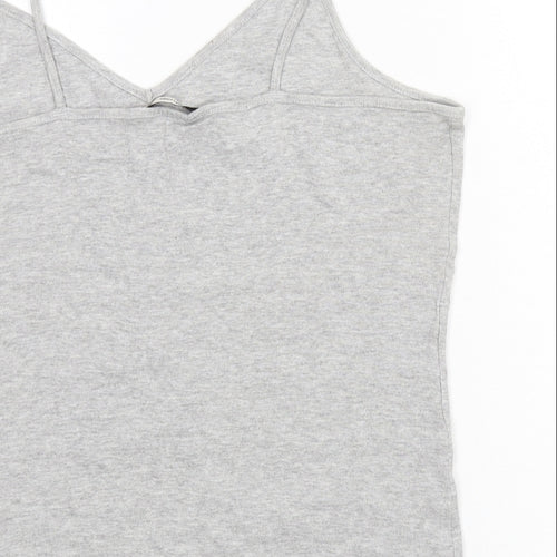 TU Womens Grey  Jersey Basic Tank Size 18