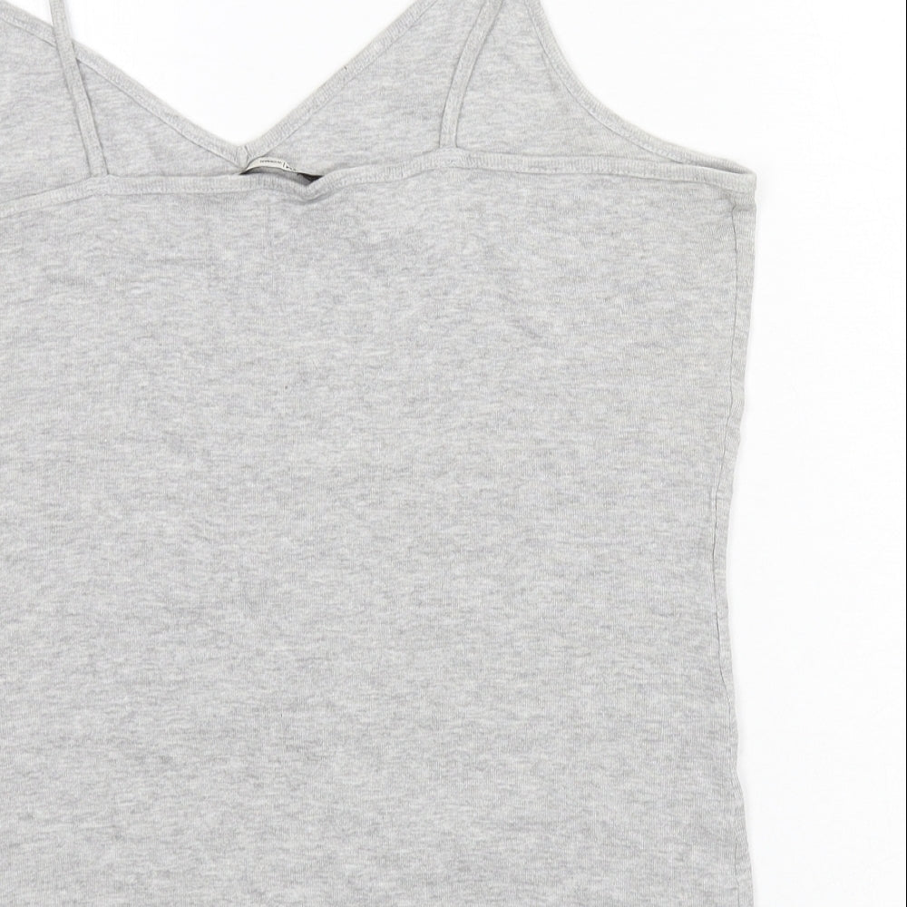 TU Womens Grey  Jersey Basic Tank Size 18