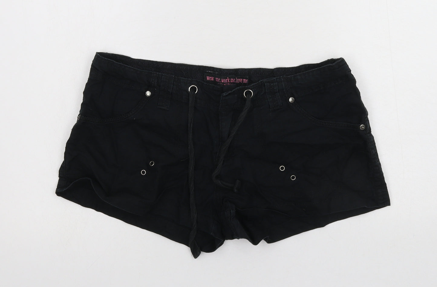 New Look Womens Black   Hot Pants Shorts Size 12