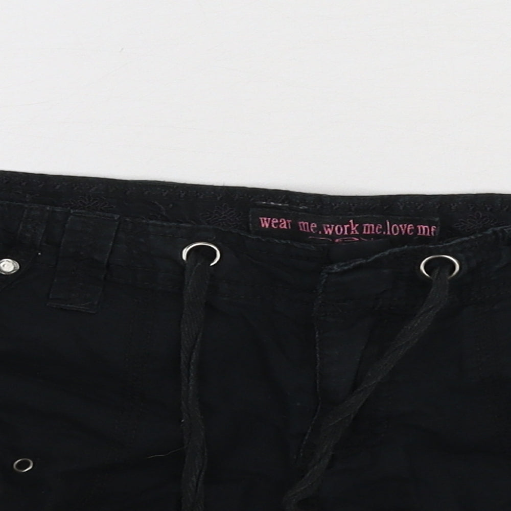 New Look Womens Black   Hot Pants Shorts Size 12