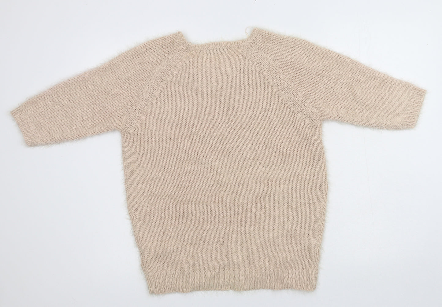 F&F Womens Pink  Knit Pullover Jumper Size 12