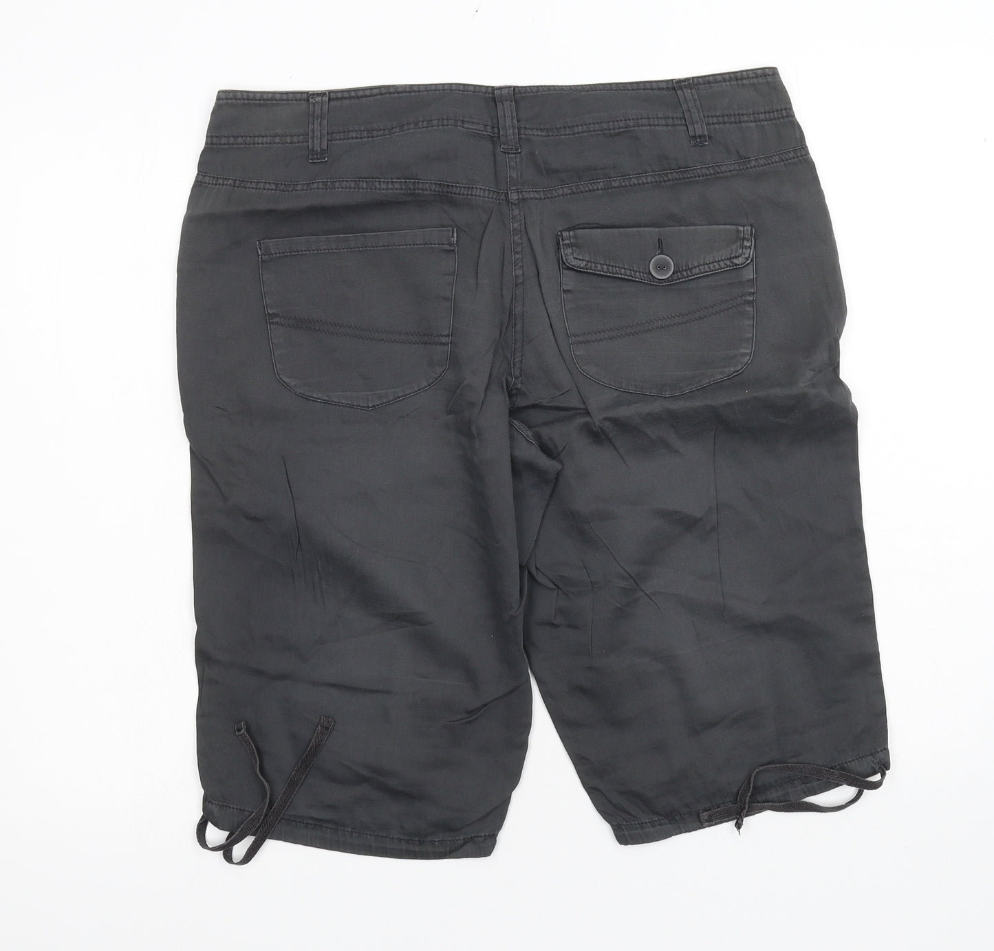 Dorothy Perkins Womens Grey   Cropped Trousers Size 14