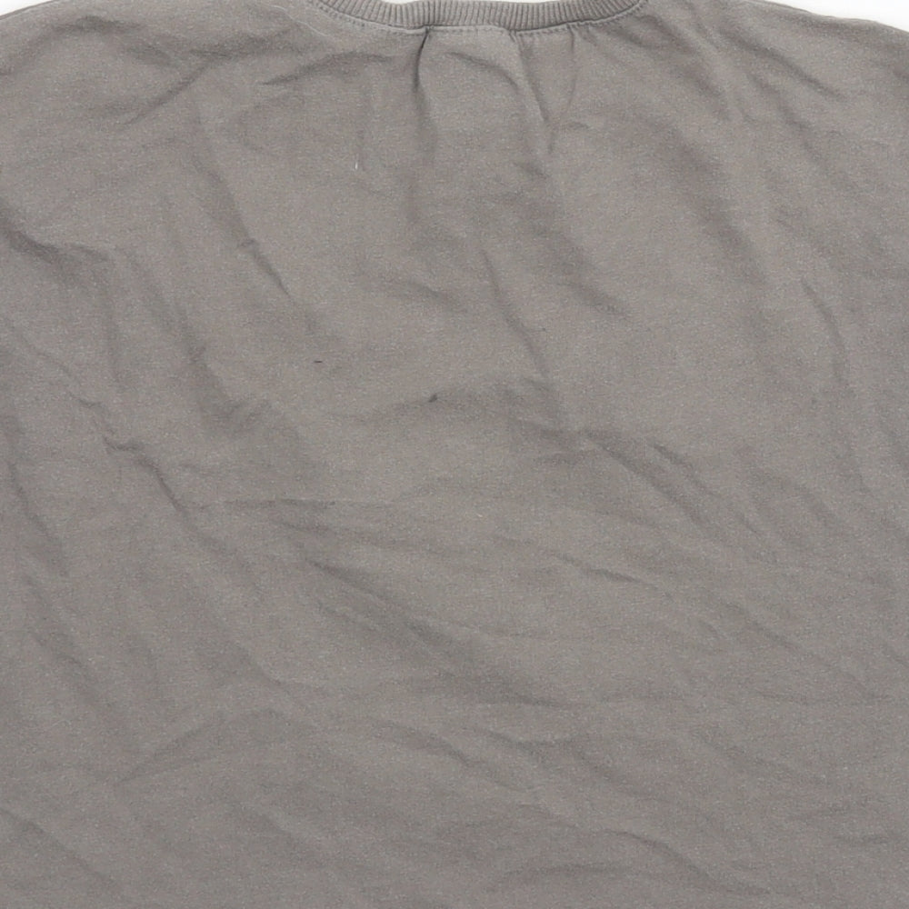 Zara Boys Grey  Jersey Basic T-Shirt Size 4-5 Years  - Super Mario