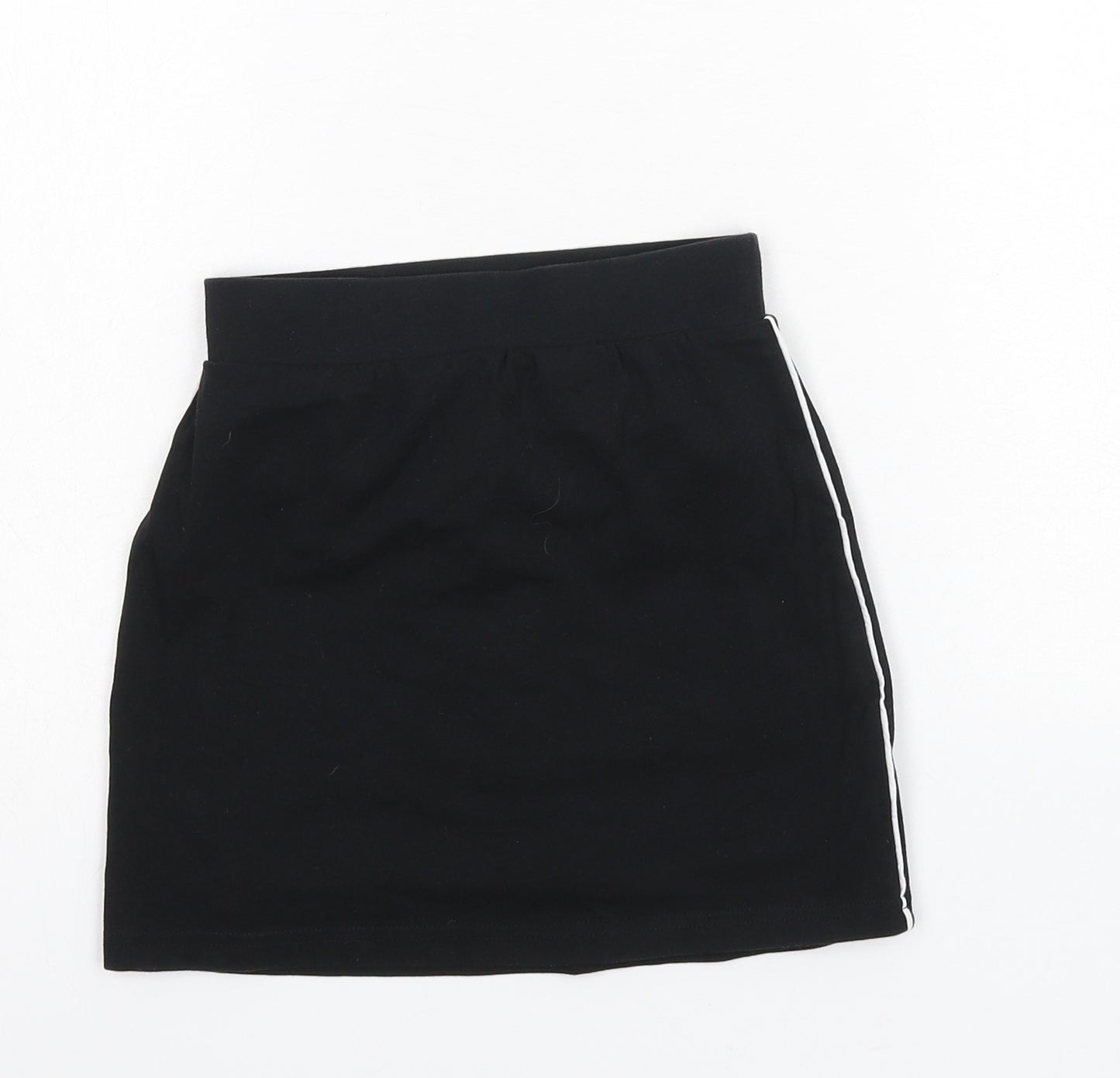 TU Girls Black  Jersey Mini Skort Size 8 Years