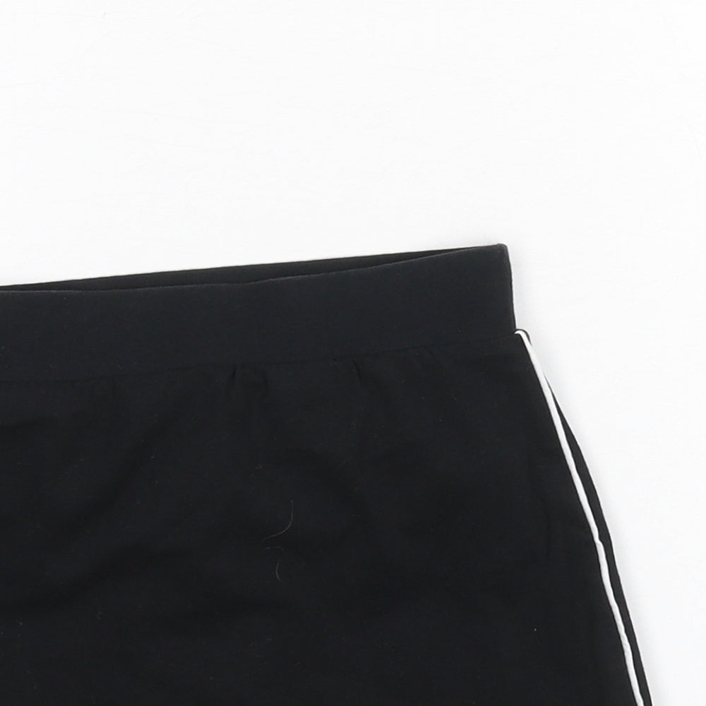 TU Girls Black  Jersey Mini Skort Size 8 Years