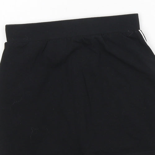 TU Girls Black  Jersey Mini Skort Size 8 Years