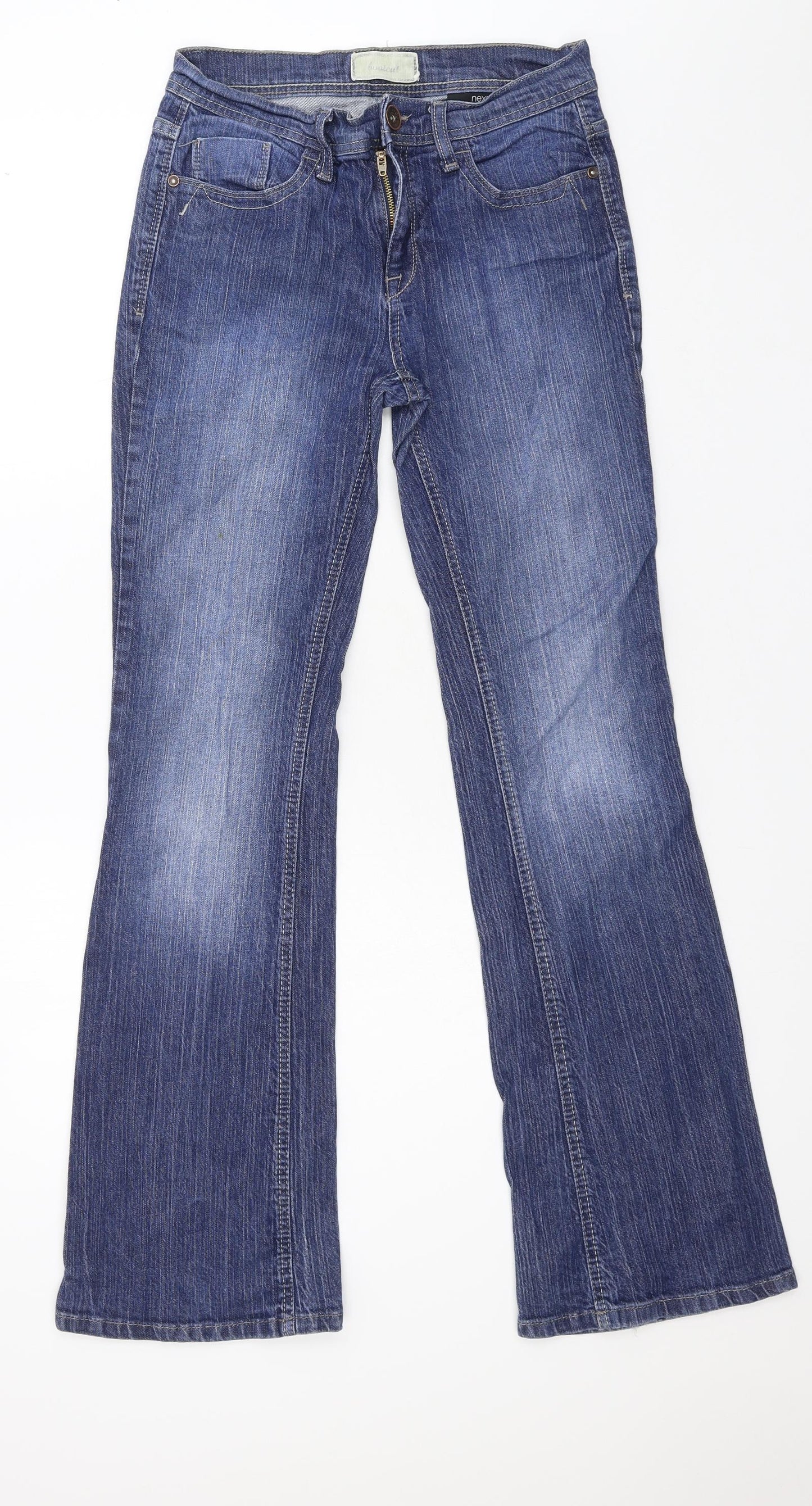 NEXT Womens Blue  Denim Bootcut Jeans Size 10 L31 in