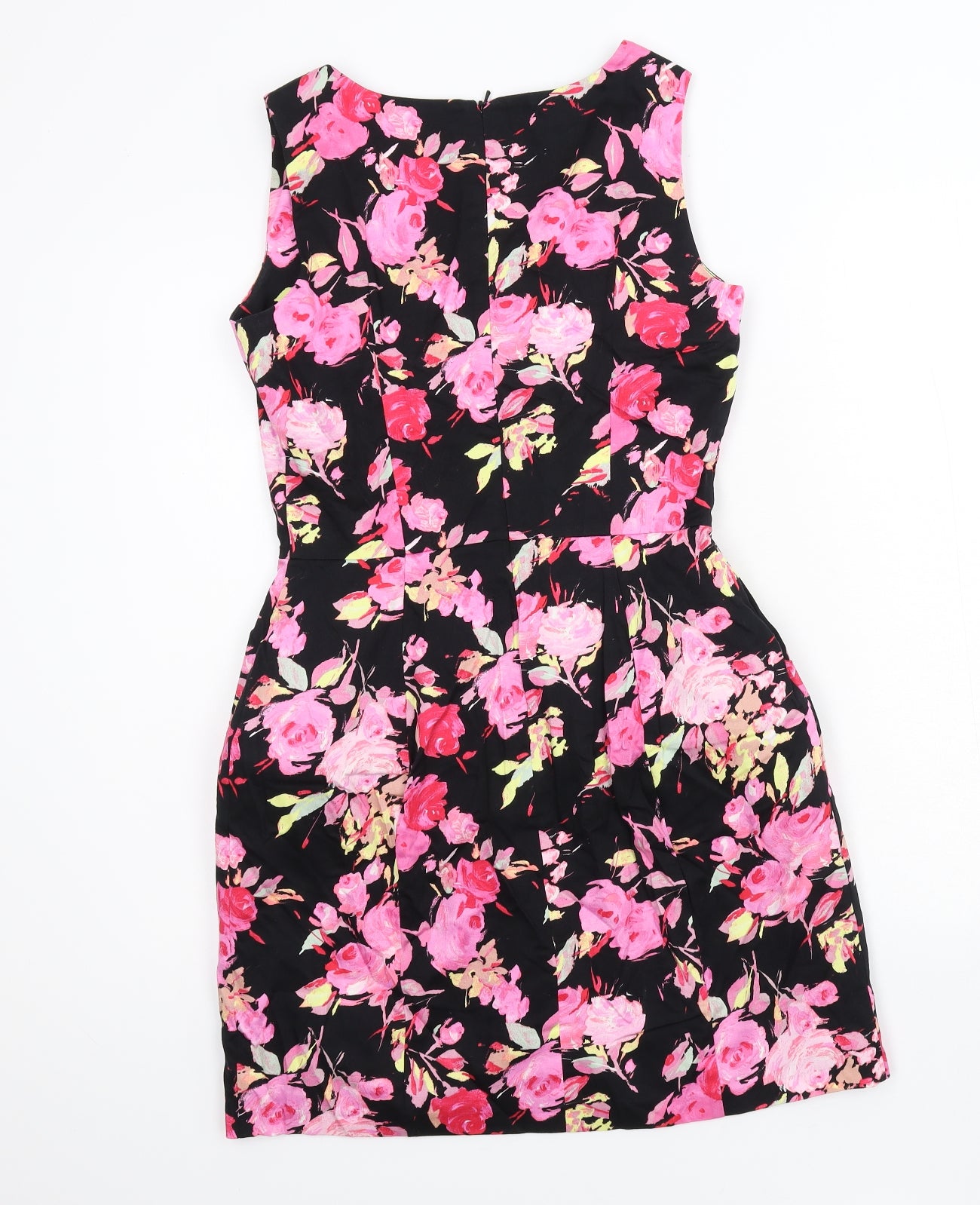 Oasis Womens Black   Skater Dress  Size 10